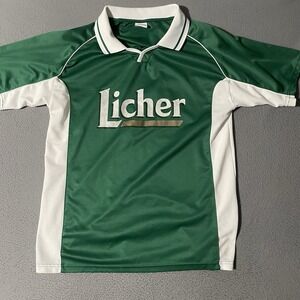 Vintage Soccer Jersey Football Futbol Licher Sports Powered By JAKO M/L